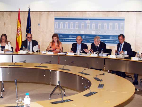Imagen de la reunión del Consejo de Política Fiscal y Financiera