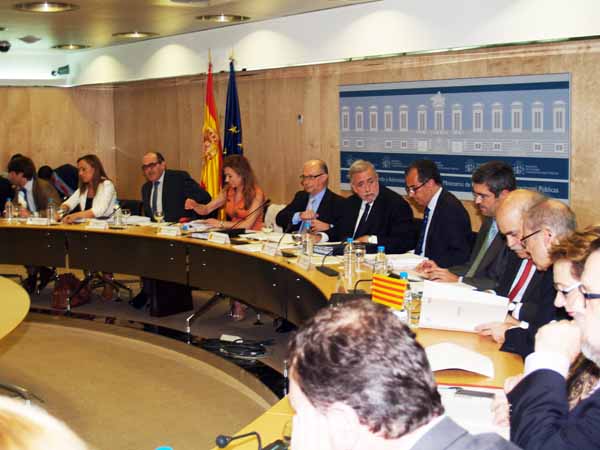Imagen de la reunión del Consejo de Política Fiscal y Financiera