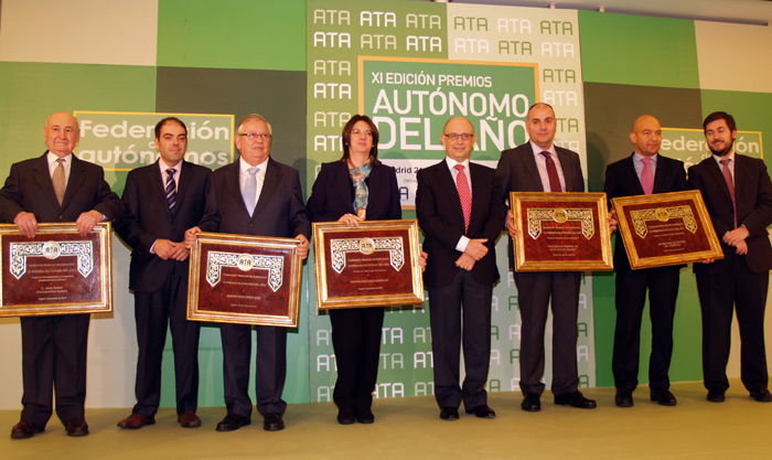 Imagen del acto presidido por el ministro de Hacienda y Administraciones Públicas, Cristóbal Montoro