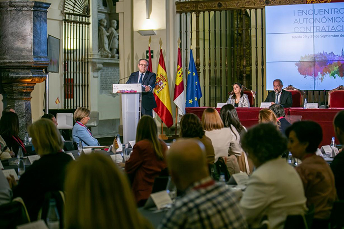 Imagen participación I Encuentro Autonómico de Contratación Pública. Toledo. 29-09-2022