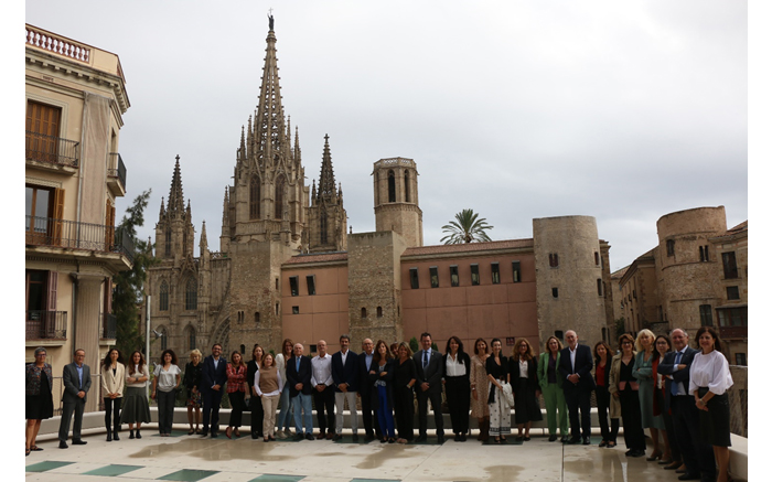 Imagen de los asistentes a la XIII Reunión de la Red de Oficinas y Agencias anticorrupción de Barcelona