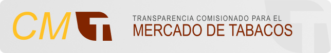 Página de Transparencia del Comisionado para el Mercado de Tabacos