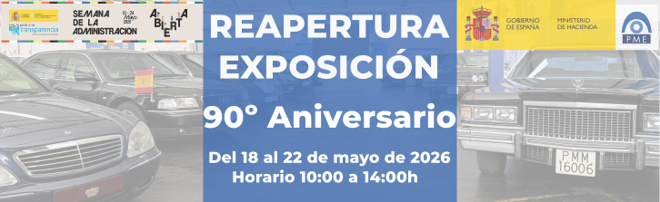 Cartel publicitario de la reapertura de la exposición 90 aniversario
