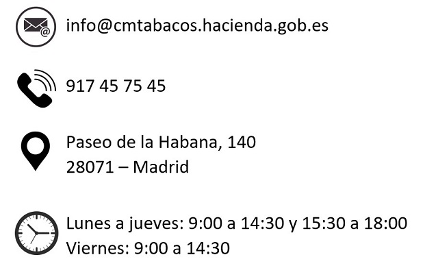 Datos de contacto CMT