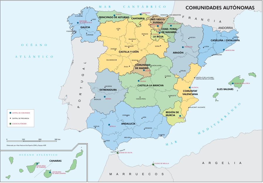 Mapa de España