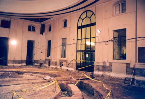 Preparación de la cimentación.