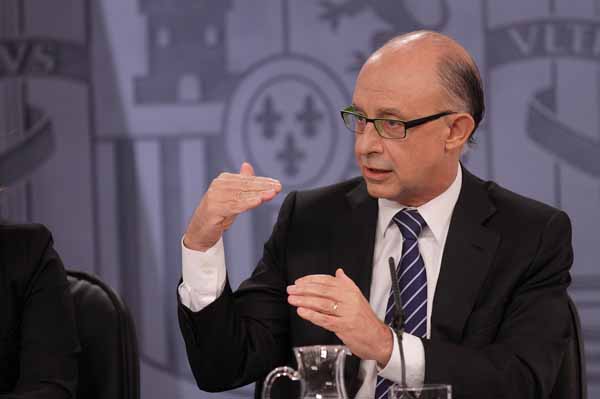 Imágenes de la rueda de prensa del Consejo de Ministros