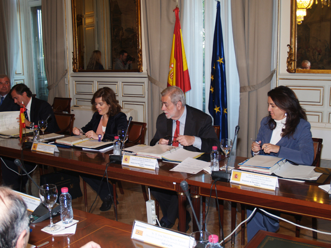 Imagen de la Comisión Bilateral Estado-Aragón