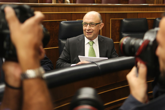 Imagen del debate de totalidad de los PGE 2013 en el Congreso