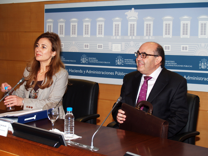 Imagen de la rueda de prensa ejecución presupuestaria de septiembre 2012