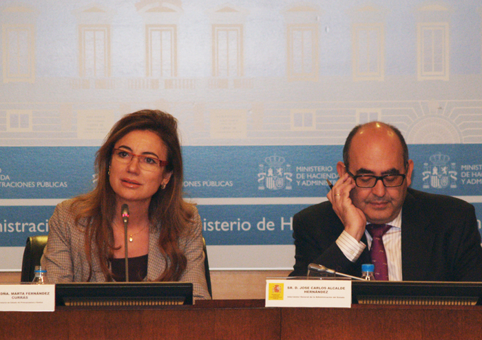 Imagen de la rueda de prensa ejecución presupuestaria de septiembre 2012
