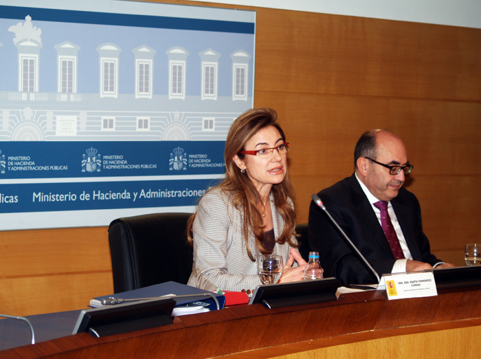 Imagen de la rueda de prensa ejecución presupuestaria de septiembre 2012