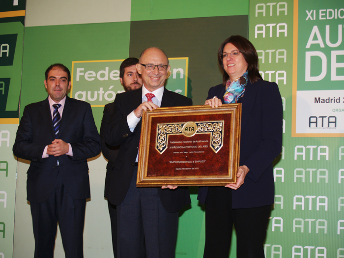 Imagen del acto presidido por el ministro de Hacienda y Administraciones Públicas, Cristóbal Montoro