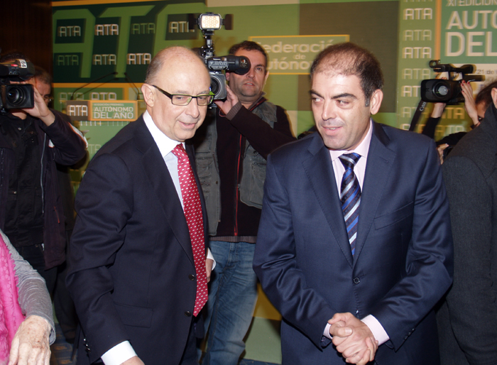 Imagen del acto presidido por el ministro de Hacienda y Administraciones Públicas, Cristóbal Montoro