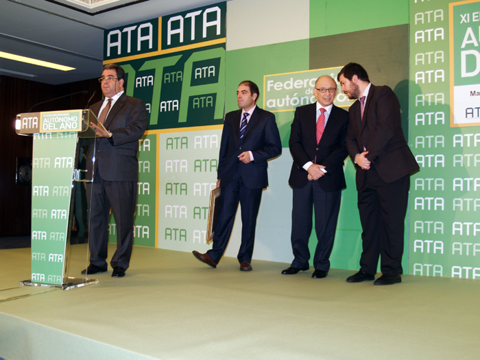 Imagen del acto presidido por el ministro de Hacienda y Administraciones Públicas, Cristóbal Montoro