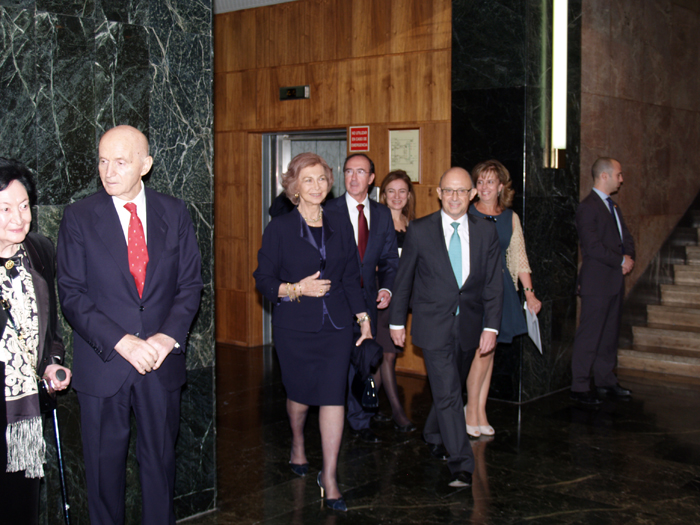 Imagen del acto desarrollado en la Fábrica Nacional de Moneda y Timbre-Real Casa de la Moneda