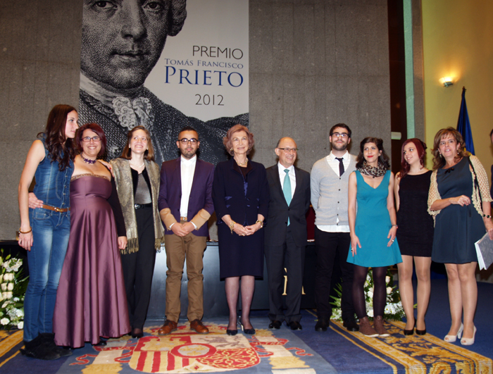 Imagen del acto desarrollado en la Fábrica Nacional de Moneda y Timbre-Real Casa de la Moneda