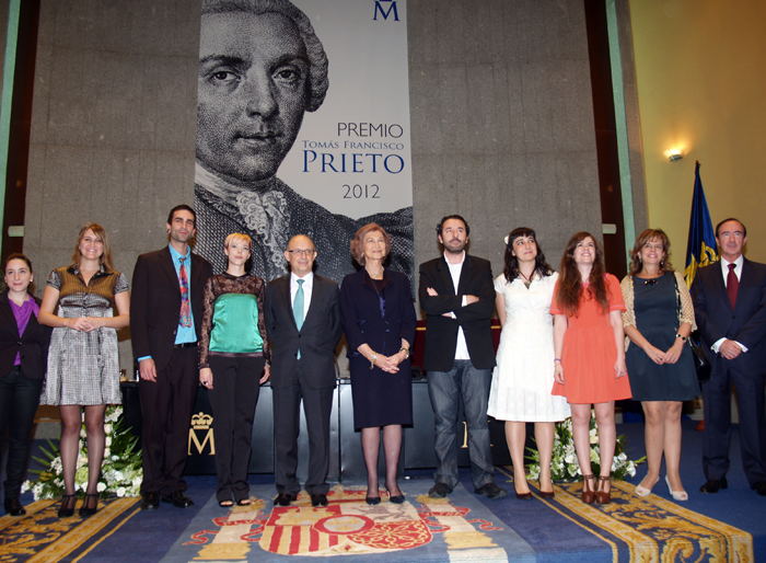 Imagen del acto desarrollado en la Fábrica Nacional de Moneda y Timbre-Real Casa de la Moneda