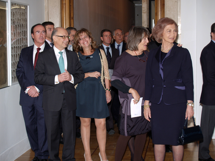 Imagen del acto desarrollado en la Fábrica Nacional de Moneda y Timbre-Real Casa de la Moneda