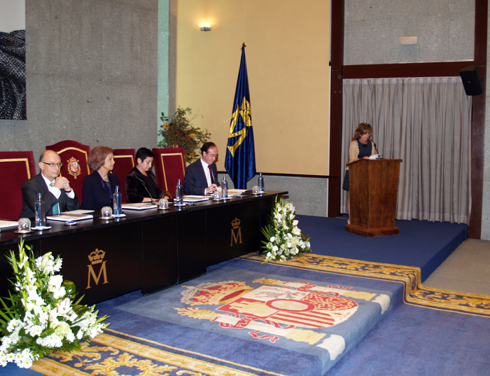 Imagen del acto desarrollado en la Fábrica Nacional de Moneda y Timbre-Real Casa de la Moneda