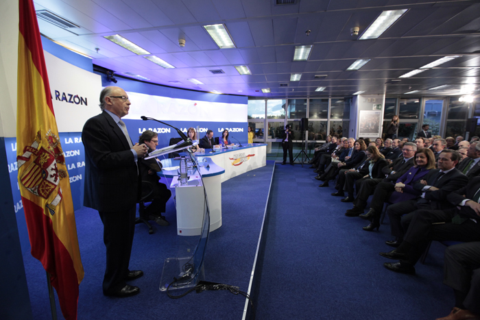 Imagen Cristóbal Montoro en el foro 'La Razón de...'