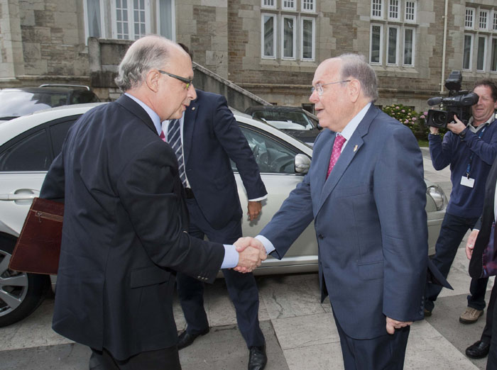 Imagen de Montoro en el Seminario de Competitividad y Marca España