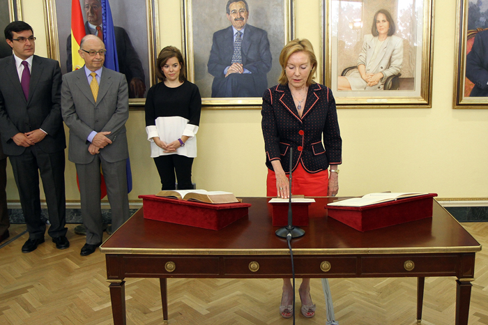 Toma de posesión de Angelina Trigo