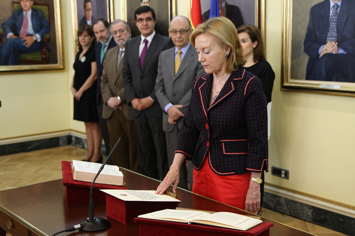 Toma de posesión de Angelina Trigo