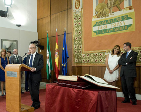 Cristobal Montoro y Susana Diaz