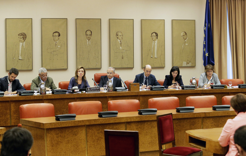 Imagen de la Comisión de Presupuestos del Congreso