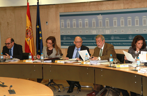 Imagen de la reunión del Consejo de Política Fiscal y Financiera