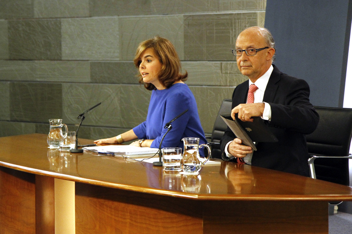 Imagen rueda de prensa del Consejo de Ministros