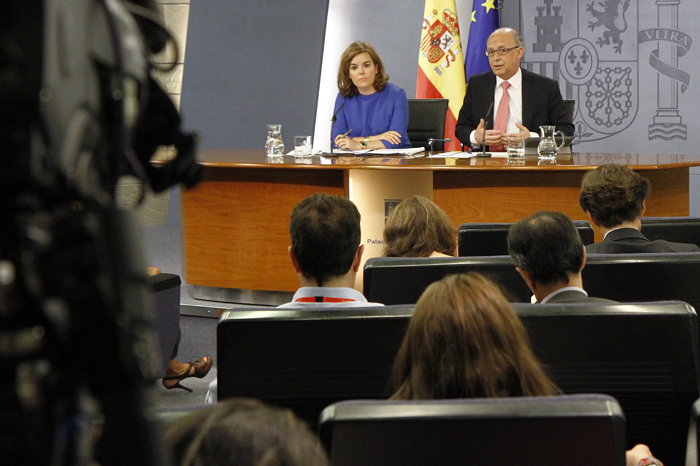 Imagen rueda de prensa del Consejo de Ministros