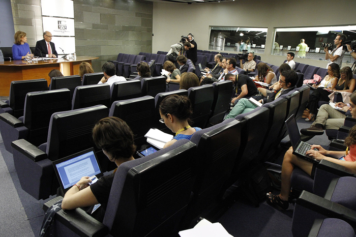 Imagen rueda de prensa del Consejo de Ministros