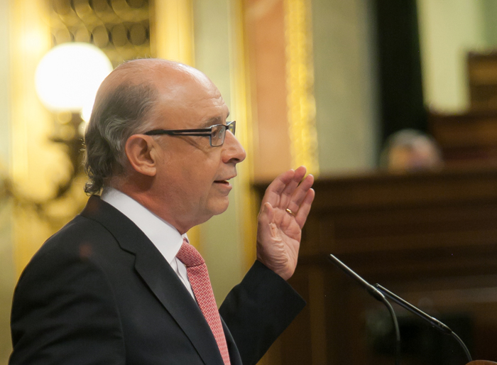 Imagen de Cristóbal Montoro en el Congreso