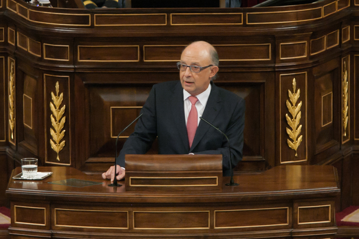 Imagen de Cristóbal Montoro en el Congreso