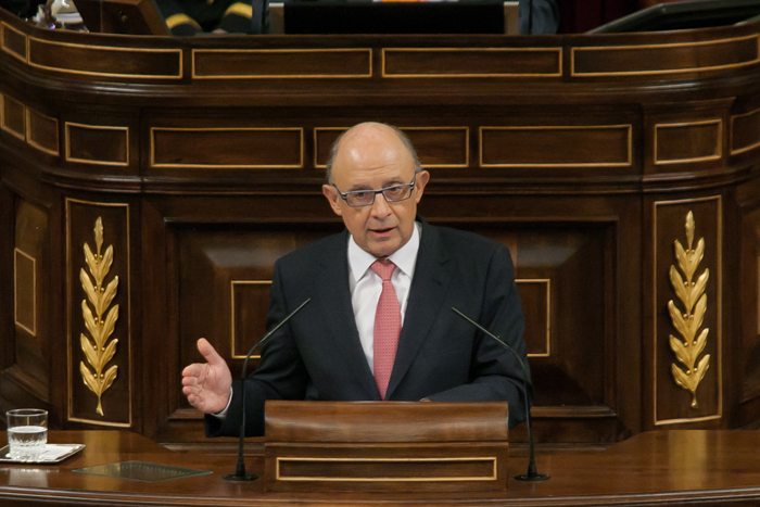 Imagen de Cristóbal Montoro en el Congreso