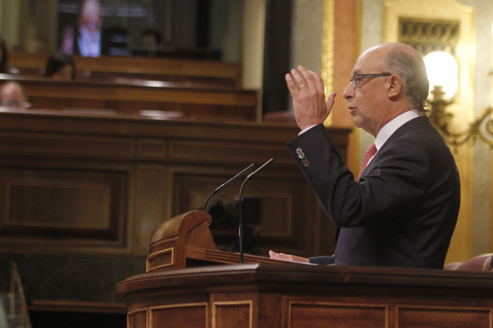 Imagen de Cristóbal Montoro en el Congreso