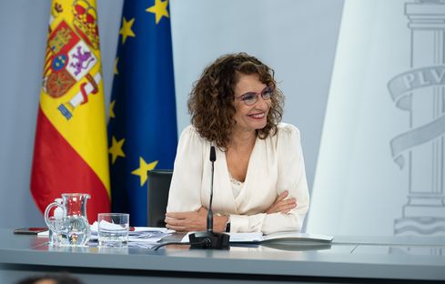 María Jesús Montero habla sobre la subida de l 3% de las pensiones mínimas y no contributivas