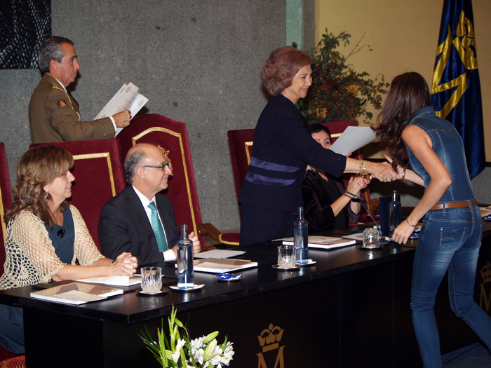 Imagen del acto desarrollado en la Fábrica Nacional de Moneda y Timbre-Real Casa de la Moneda
