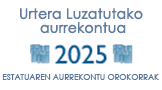 2025erako luzatutako Estatuko Aurrekontu Orokorrak