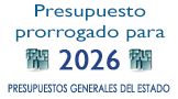 Presupuestos Generales del Estado prorrogados para 2026