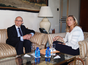 El ministro y la vicepresidenta de la Generalitat de Cataluña