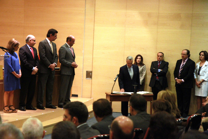 Imagenes de la toma de posesion