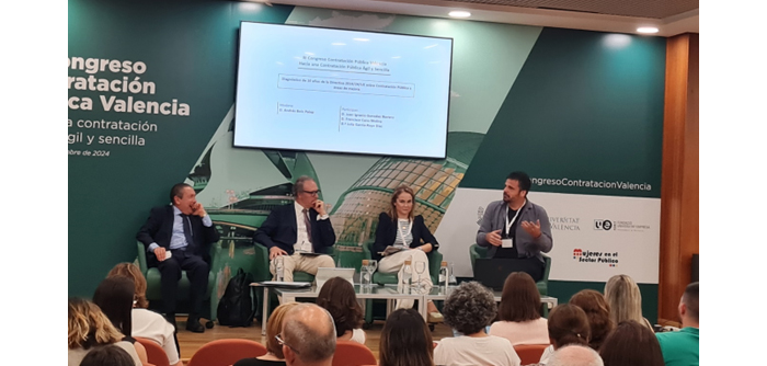Imagen del III Congreso de Contratación Pública de Valencia ”Hacia una Contratación Pública ágil y Sencilla”