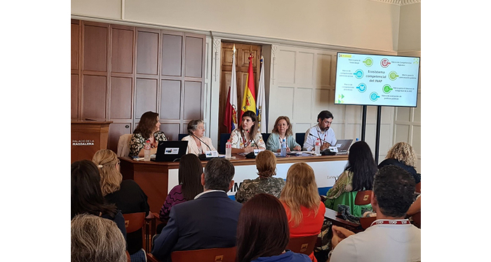 Imagen de la de la Mesa “Los marcos competenciales como referentes de la estrategia de aprendizaje”